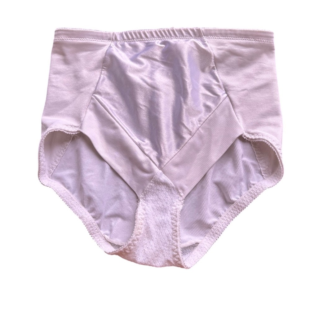 Cupid Womens High Waist Control Brief White Shapewear Panty Style 5122 Size L